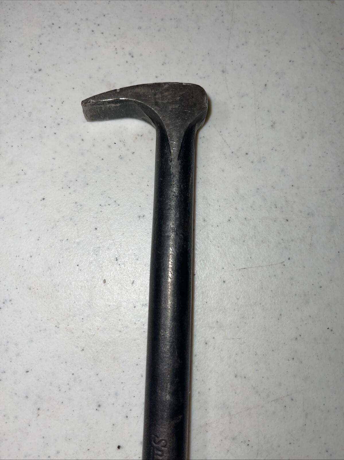 Vintage Snap-on Tools 1650 15.5” Long Black Rolling Head Lady Foot Pry Bar