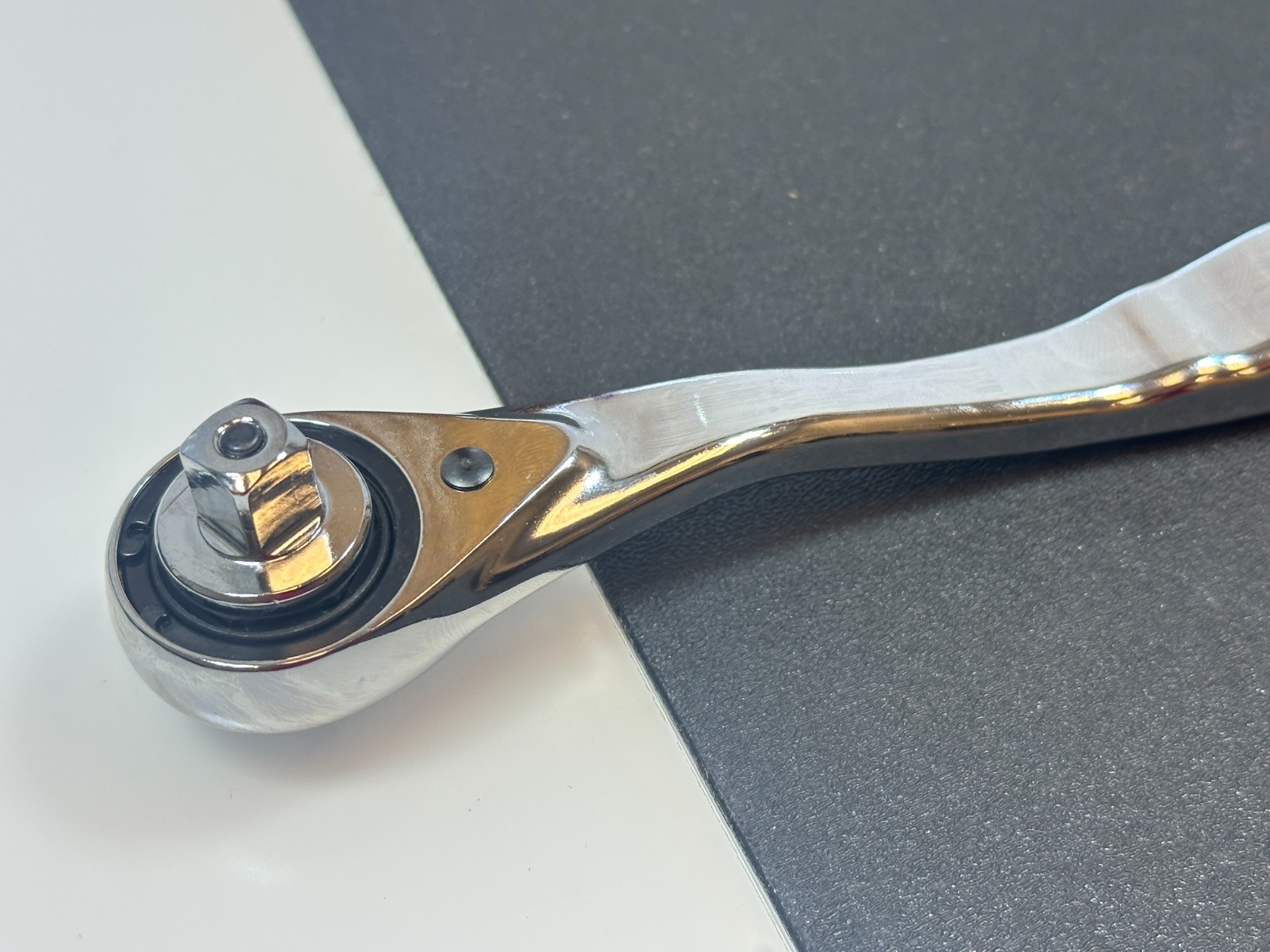 NEW Channellock Tools Pass Through Pass Thru Ratchet w/ 3/8″ Drive Adapter NOS