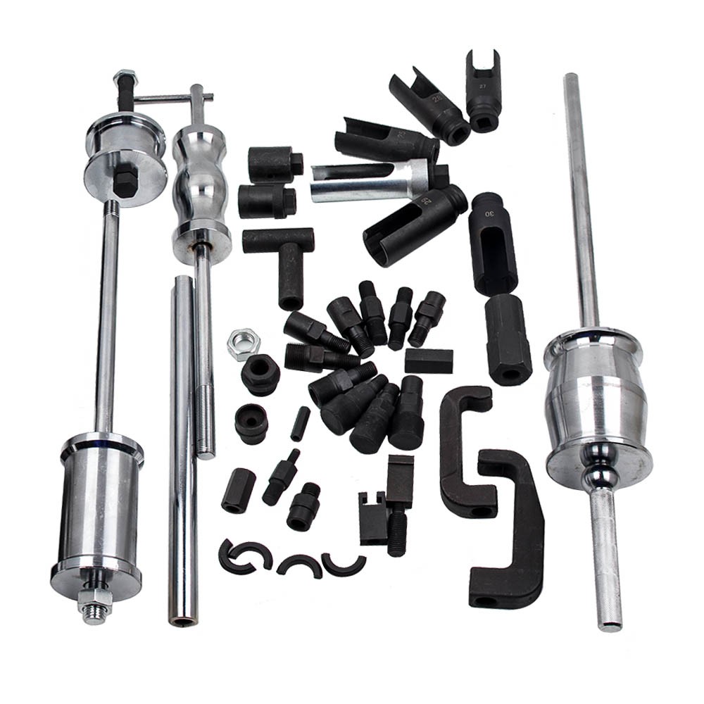 Auto Truck Diesel Injector Extractor Slide Hammer Tool Kit pulling adapter New