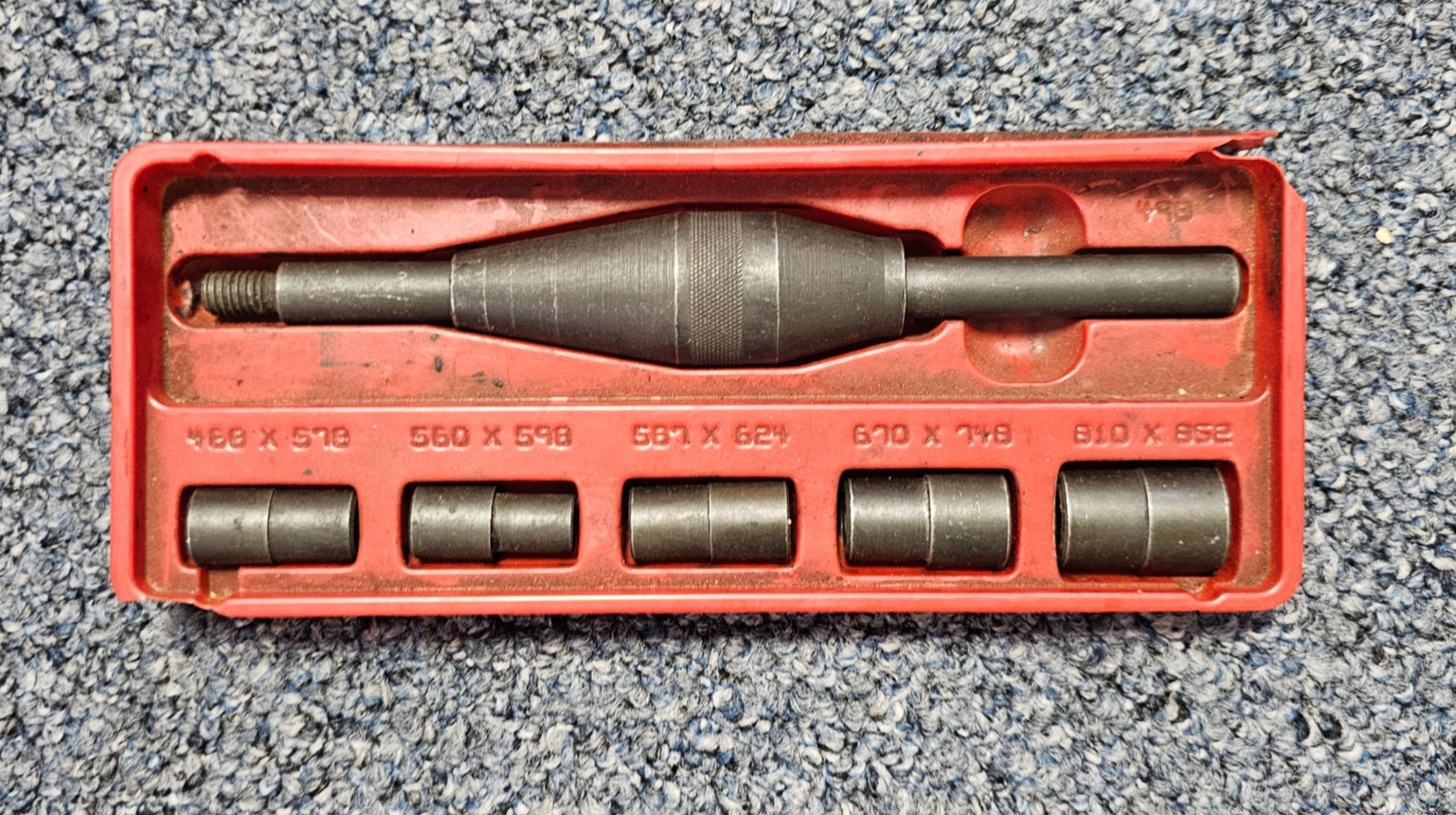Snap-On Clutch Aligner 7-Piece Set A145 Pre-owned