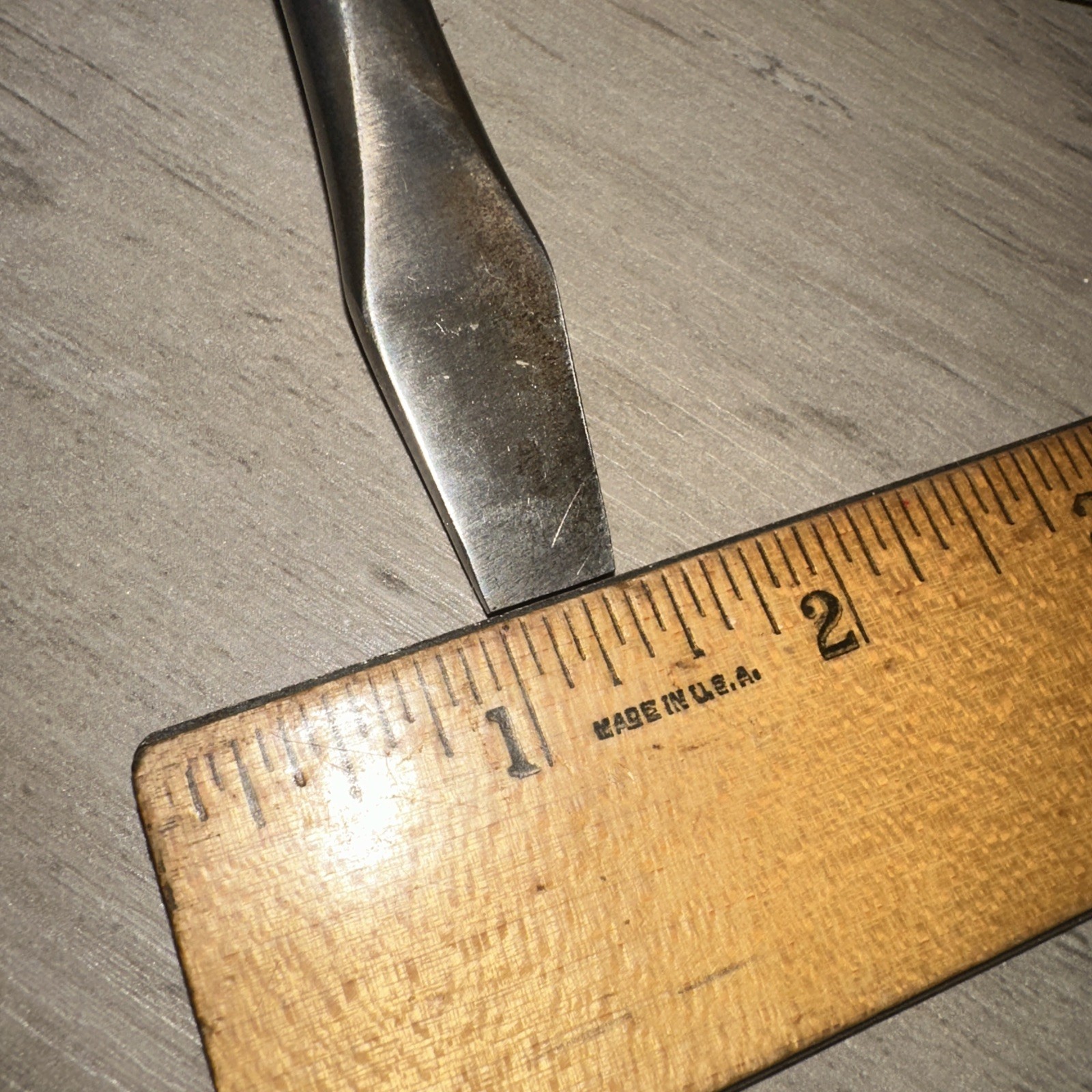 Vintage Federal Screwdriver Flat Slotted Wood Handle & Unbranded Perfect Handle