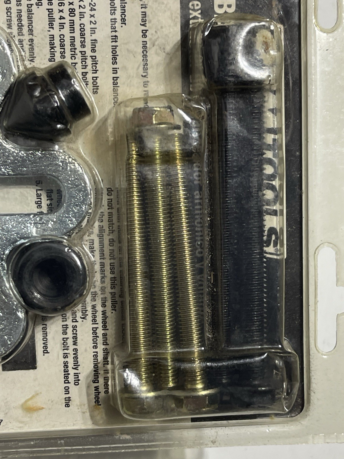 OEM Tools 25053 Heavy Duty Harmonic Balancer Puller Set Steering Wheels