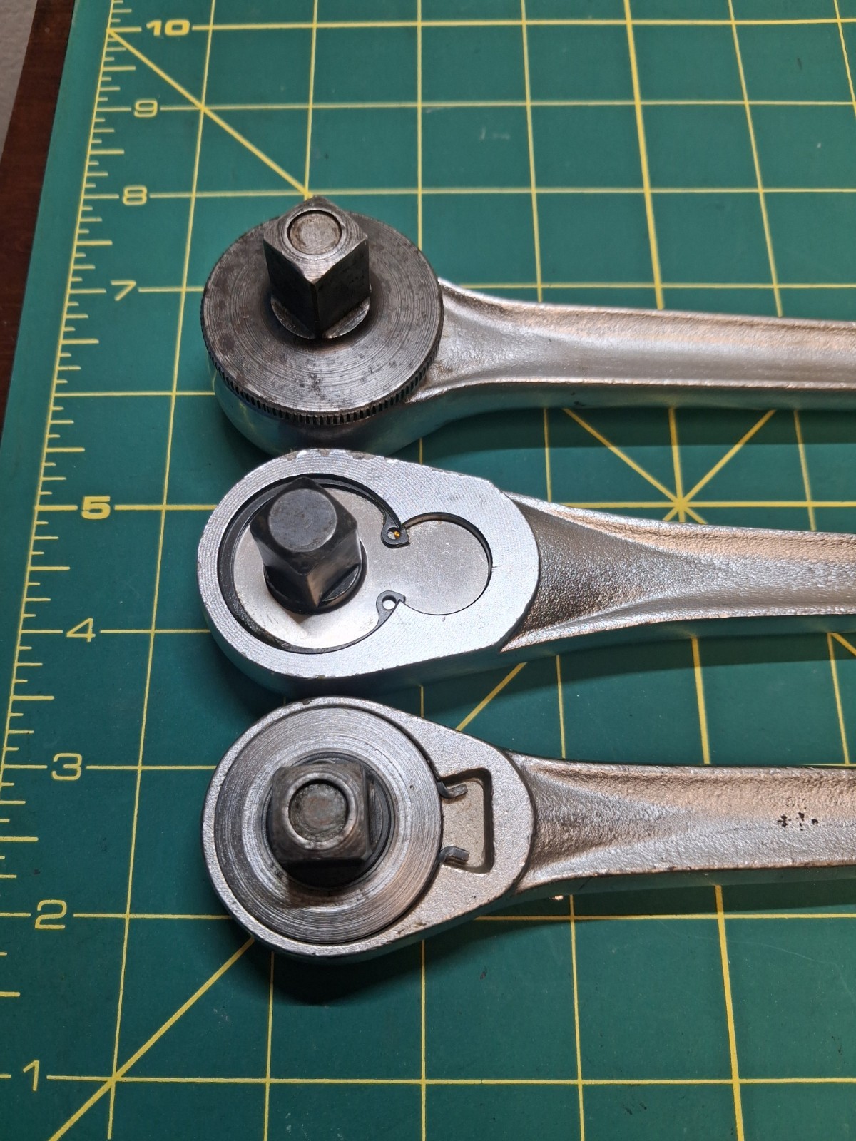 Lot of 3 – 1/2″ drive Craftsman Ratchets,44809,44975,fine Tooth Quick Release