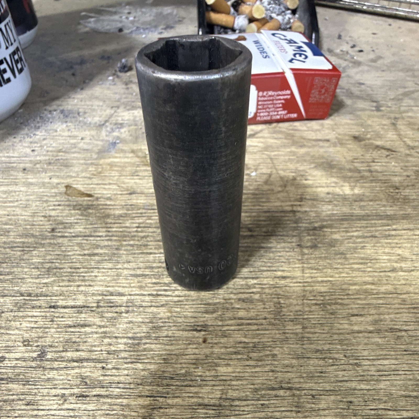 Snap On 11/16 3/8 Drive Six Point Impact Socket Deep