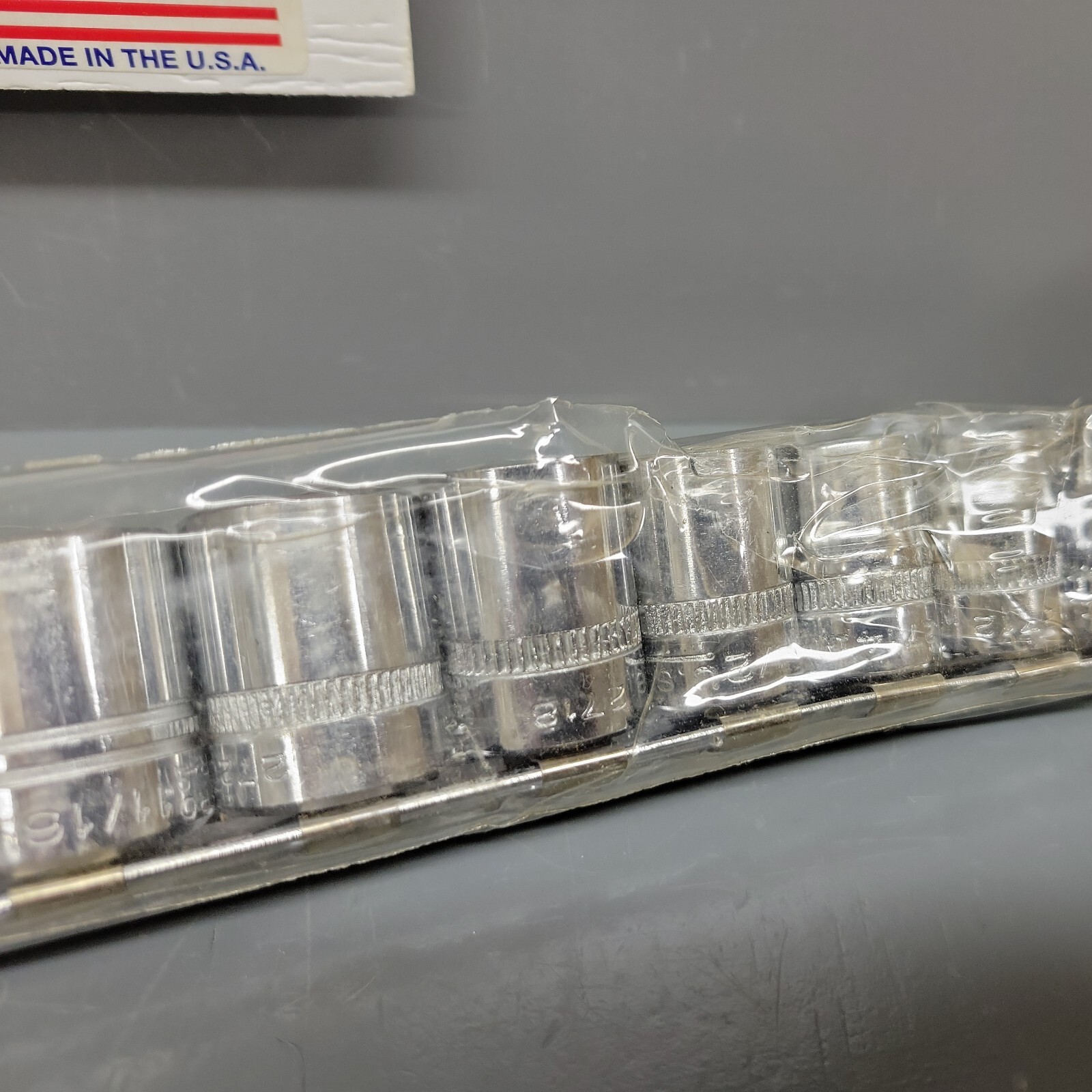 Duro Indestro 13 Piece 3/8″ Drive Socket Set Standard 12 Point 5/16″-1″ NOS USA