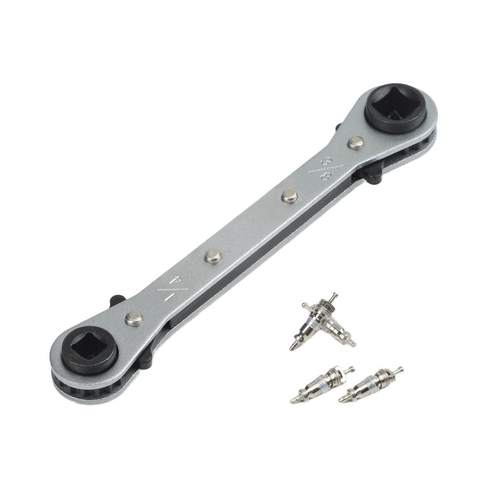 Brass and Stainless Steel Valve Core Remover Tool for Refrigeration Systems