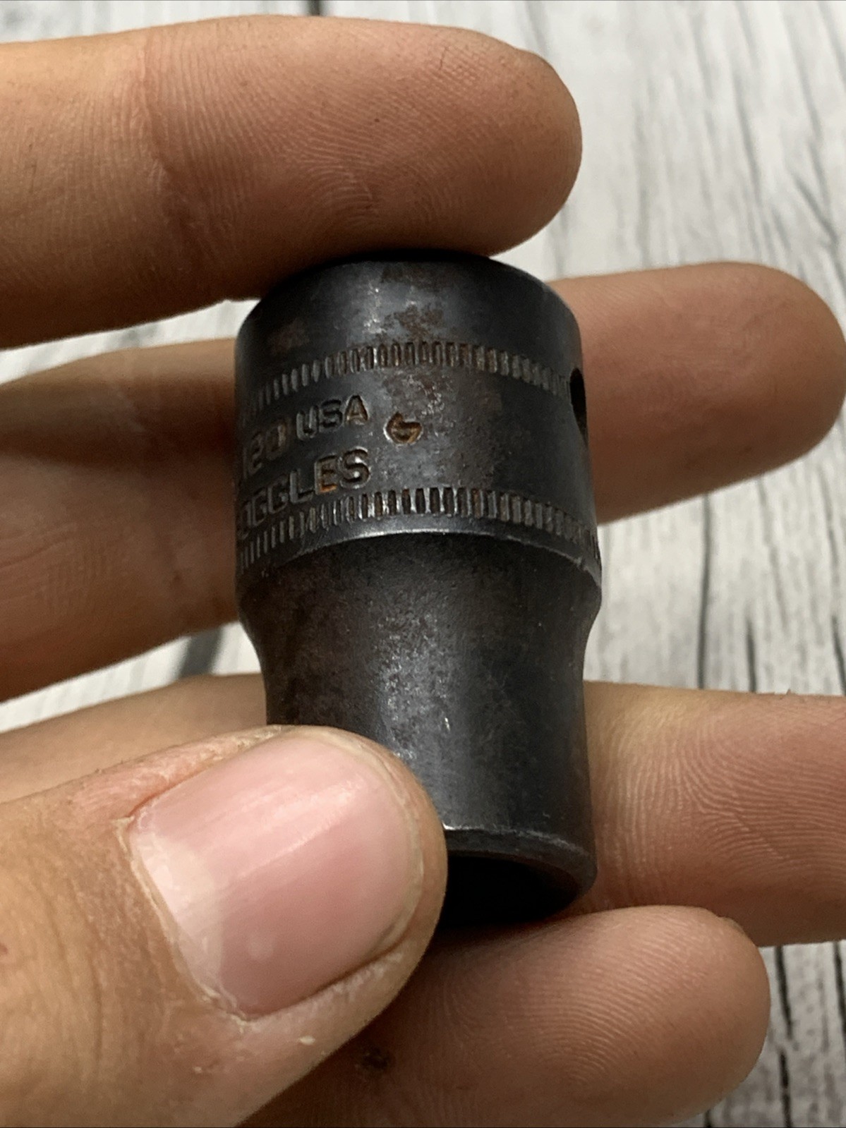 SNAP-ON IMML120 USA 6 Point 12mm Shallow Impact Socket