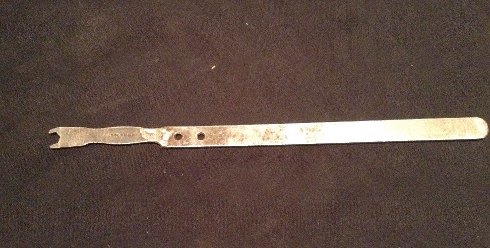 VINTAGE USED HAND MADE EXTENDED TERRYS 4BA OPEN SPANNER WRENCH AUTO TOOL VEHICLE