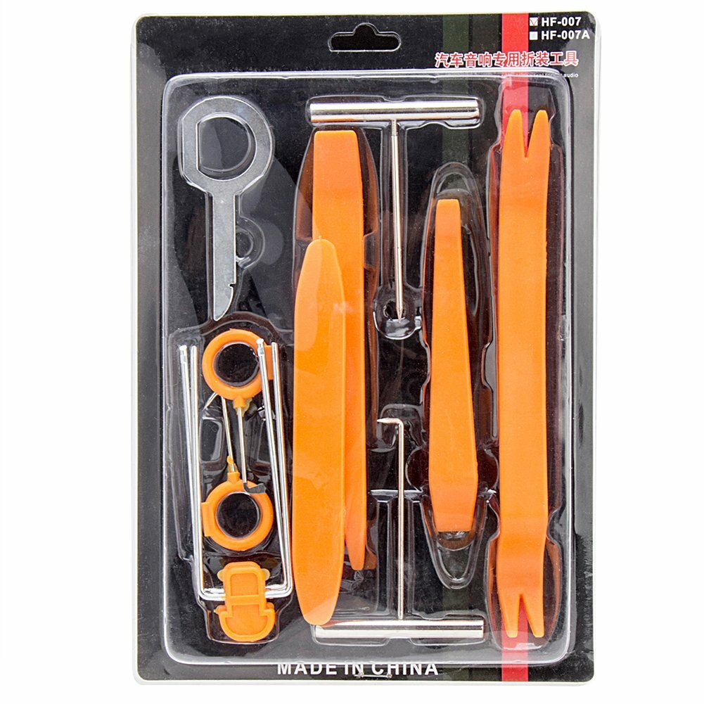 Universal Pry Removal Open Tools Kit Car Dash Door Trim Panel Clip Radio Lights