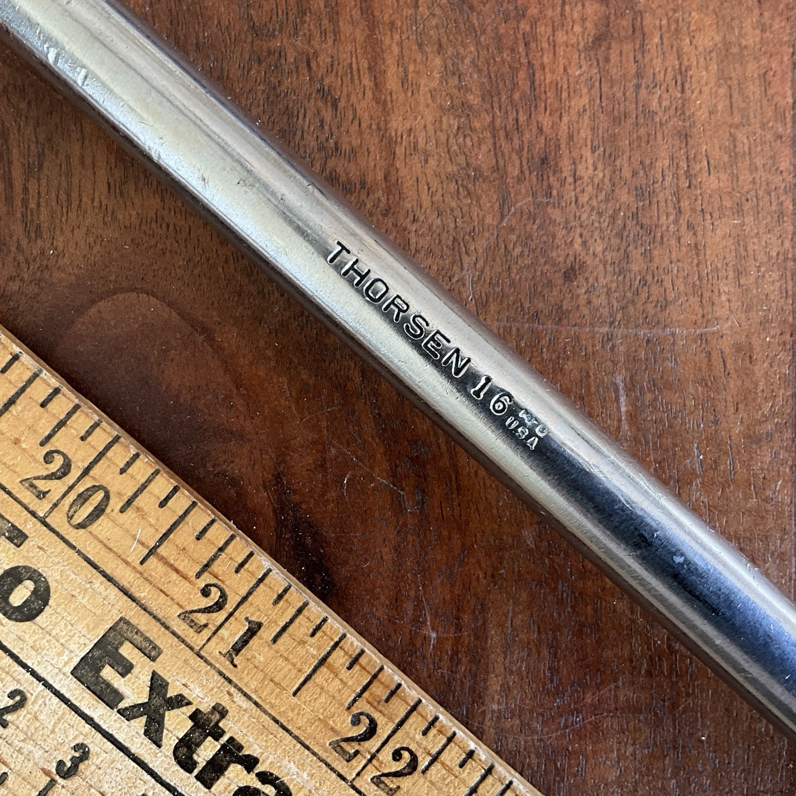 Vintage Thorsen No. 16 Heavy Duty Breaker Bar 1/2” Drive 17.5” Long