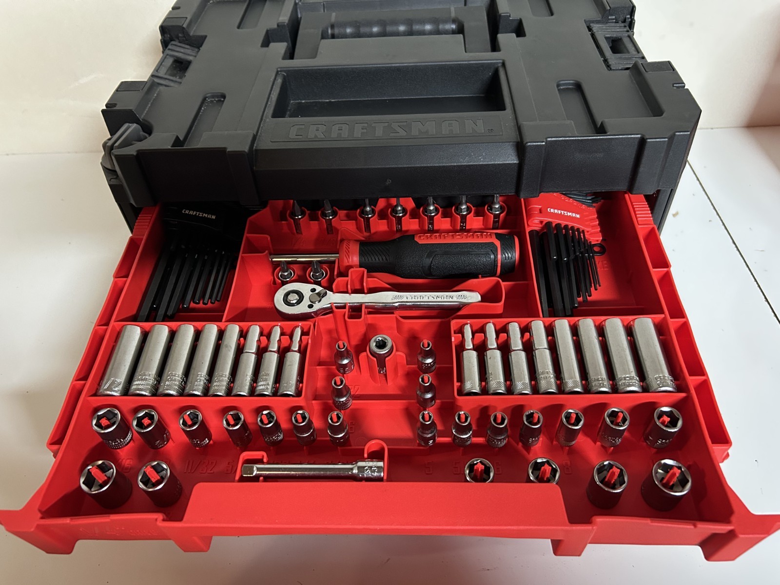 CRAFTSMAN VersaStack Mechanics Tool Set 230 Pc Sae/Metric