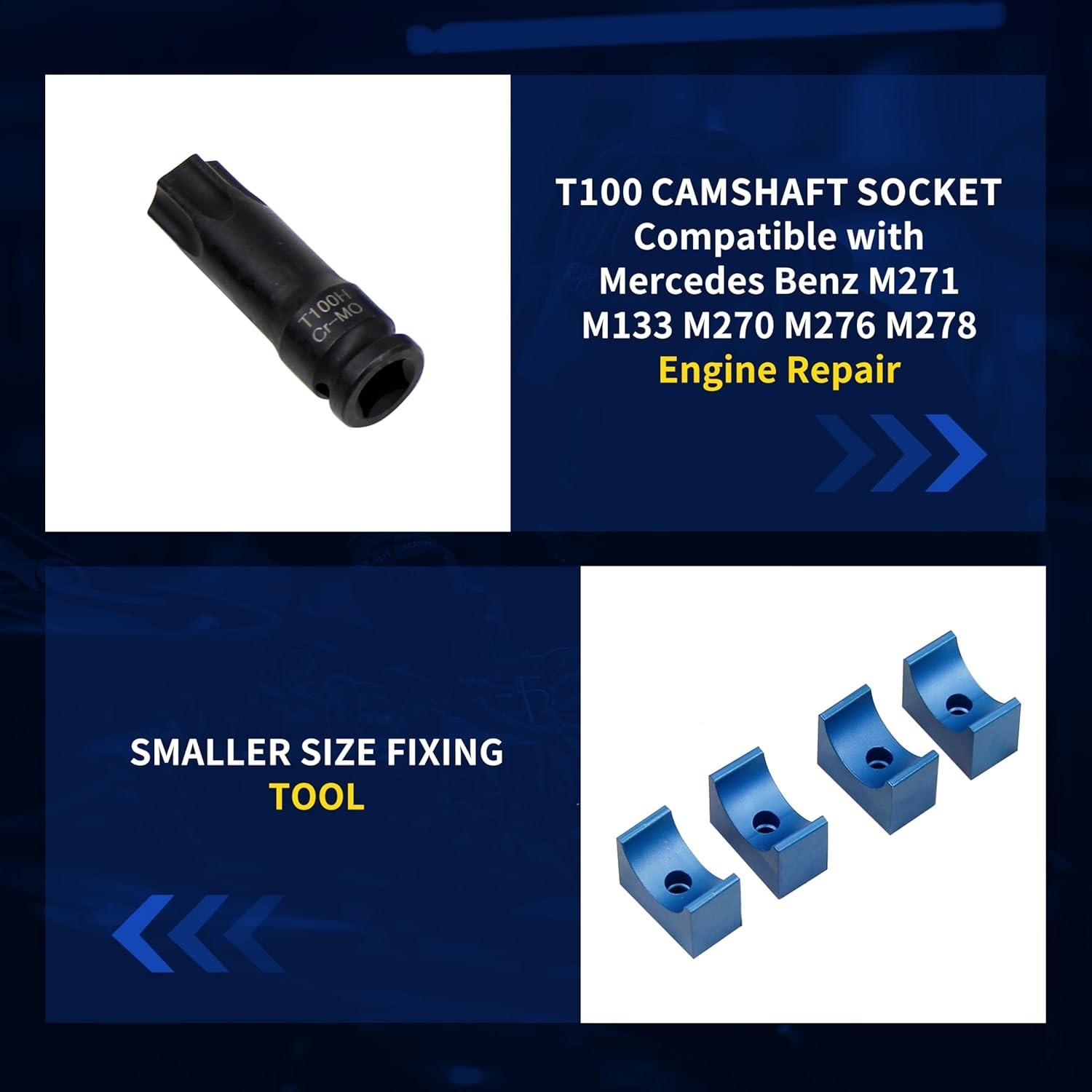 Camshaft Alignment Engine Timing Tool Kit For Mercedes Benz M133 M270 M274
