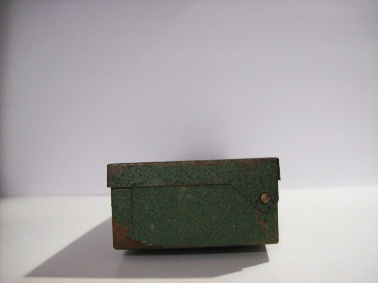 EMPTY Vintage S-K Tools 1/2″ Dr Green Metal Socket Set 4116-80 Case Box
