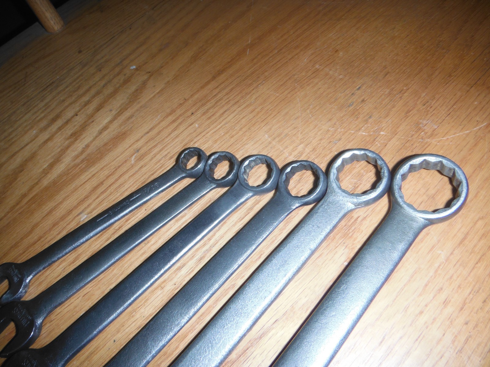 Vintage – BILLINGS VITALLOY – 7/16-7/8″ 12 Point – 6 pcs. Wrench Set USA