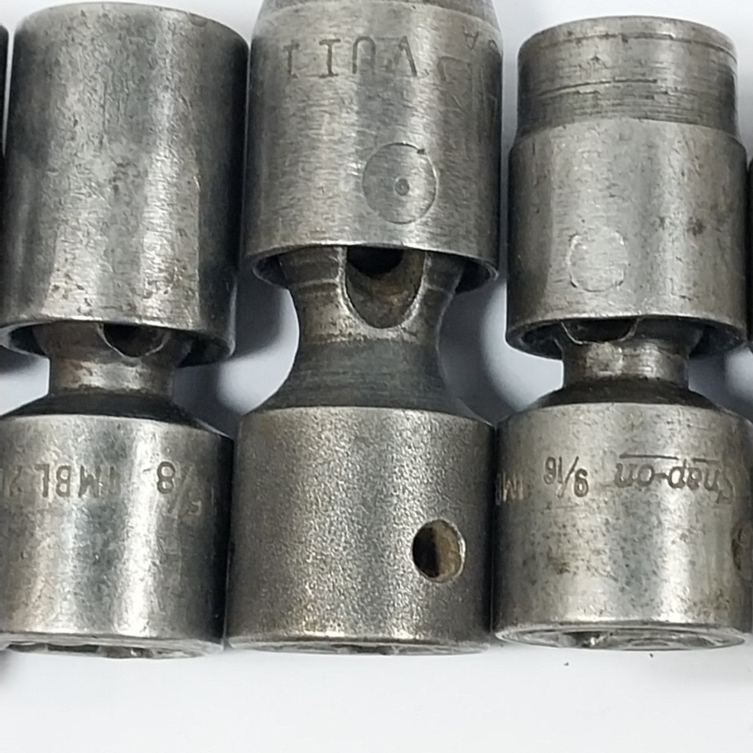 Snap-on Tools USA 1/2″ Drive 6pt Impact Swivel Socket 7pc Set + 1 Addt Mac USA