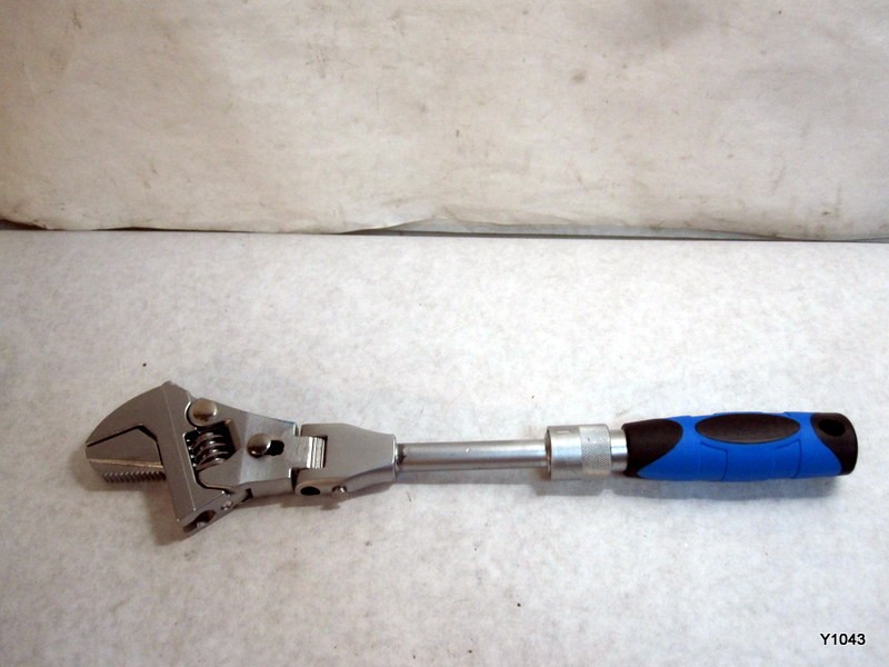 Adjustable Spanner Wrench Set Shifter Spanners,Head Adjustable Ratchet Wrench
