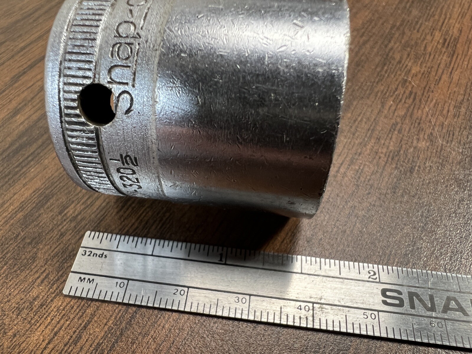 VTG Snap-on Tools SW320-1/2 – 1/2″ Drive 12-Point 1” SAE Socket USA