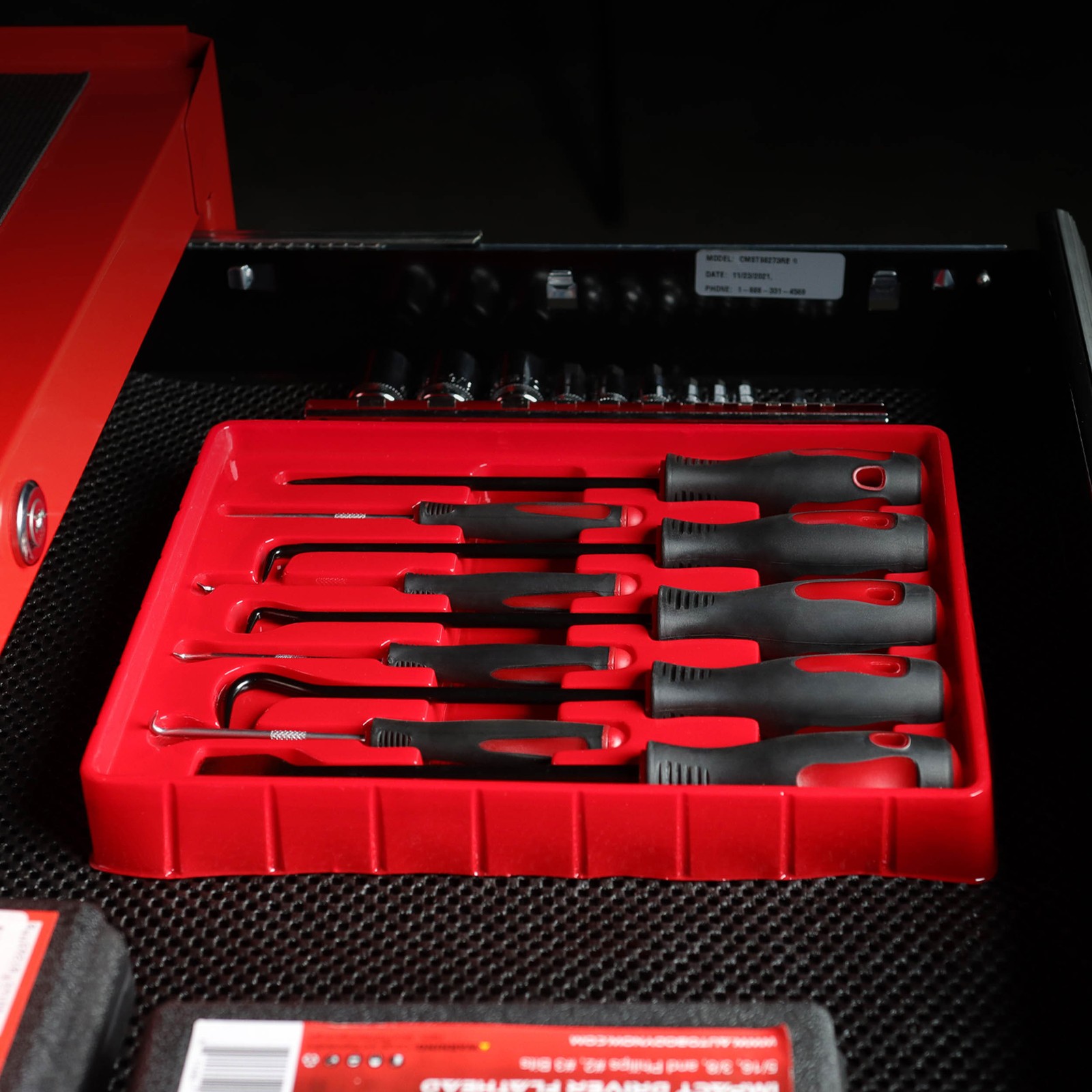 ABN Precision Scraper Hook and Pick 9-Piece Set 6.5” Inch and 10” Inch Tools
