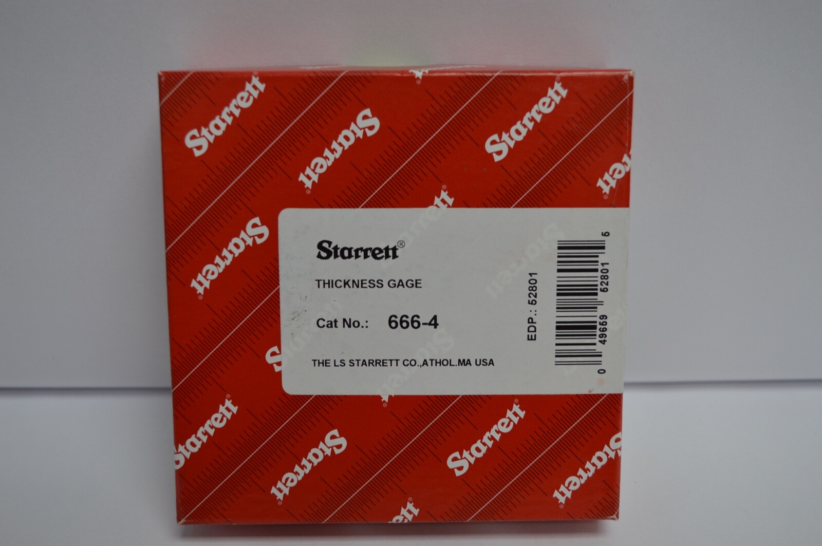 Starrett 666-4 – 0.004″ Steel Feeler/Shim Gauge Stock 1 Roll of 7.6 m 25 ft