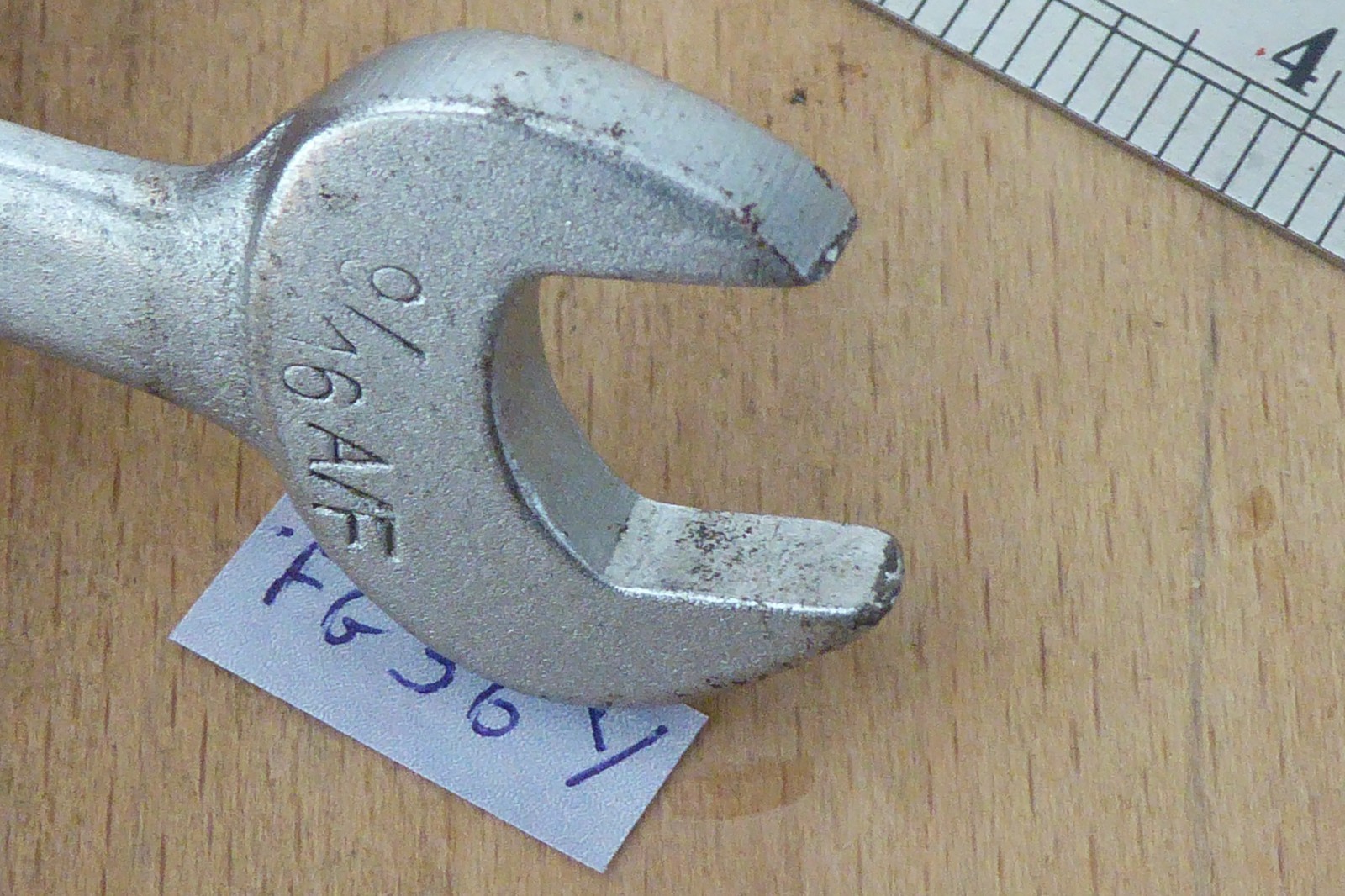 ELORA No 203 9/16″ AF short combination spanner 5.5″ long made in Germany