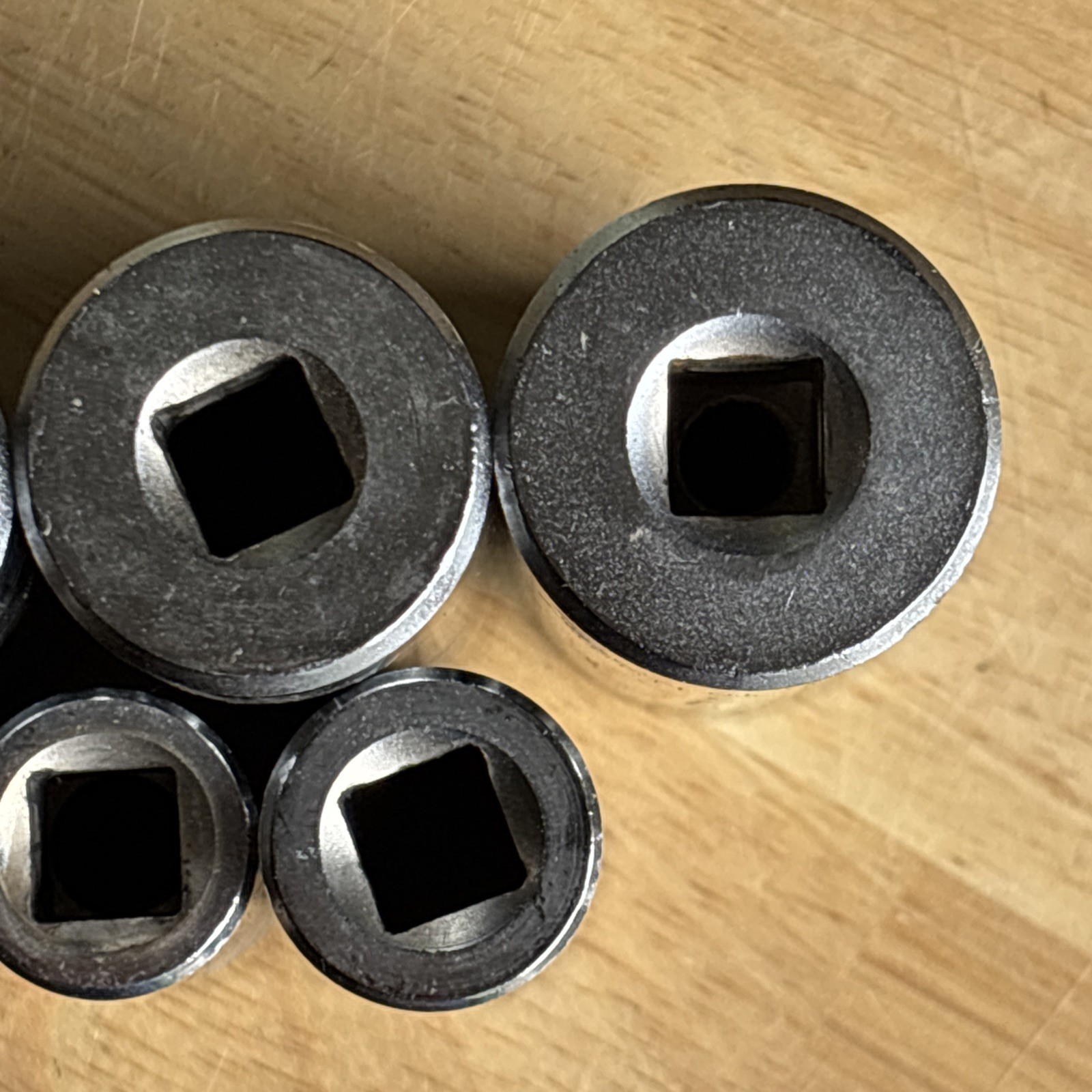 Husky SAE Deep Socket Set 3/8″ Drive 12 Point 10pc 3/8″ to 15/16″ Vtg USA