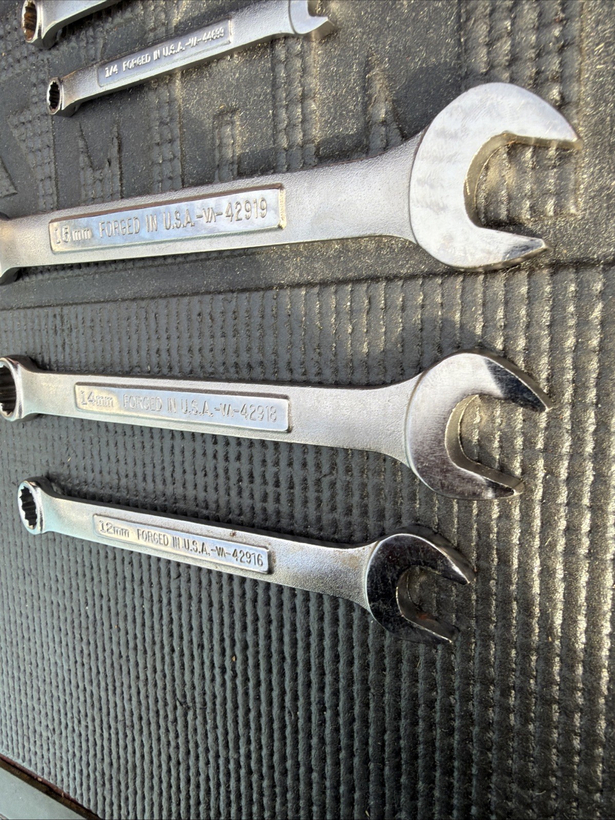 7pc Sears Craftsman Usa Random Wrench Lot Metric SAE Light Use 44691