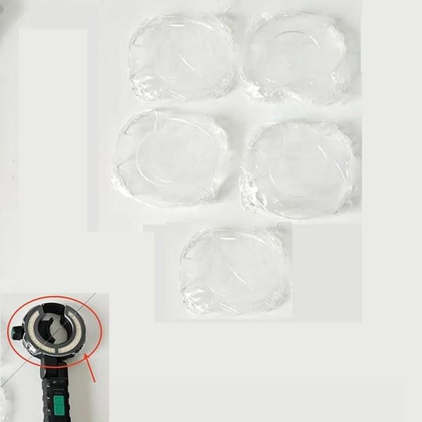 Car Paint Contrast Spotlight Lamp Shade Protective Cover 5PCS Set for Vehicle