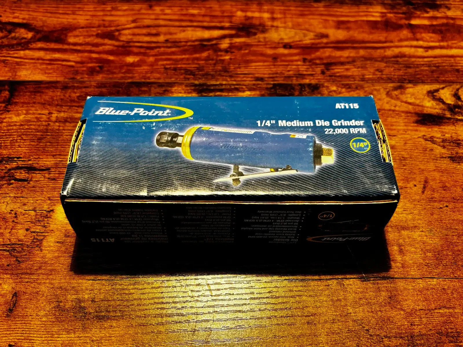 Blue Point AT115 1/4″ Straight Die Grinder 22,000 RPM