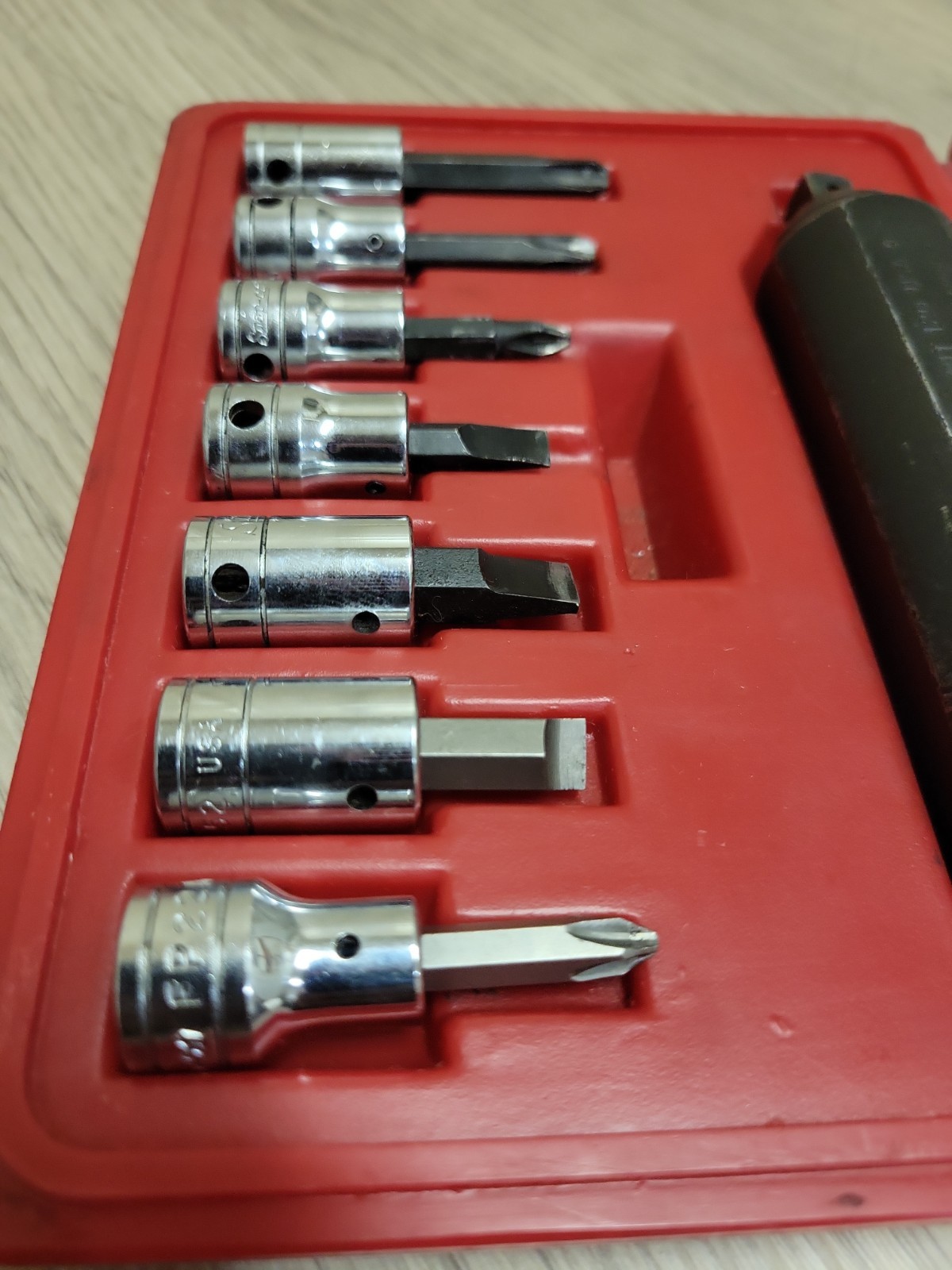 Snap-On Model PIT 120 Impact Driver Set 7 Original Bits