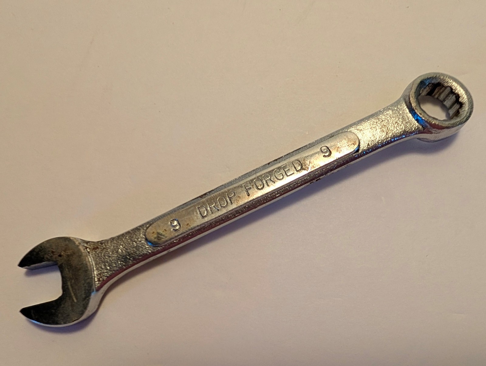 COMPANION SAE Combination Wrench 9 Drop Forged 4-1/2 inches long