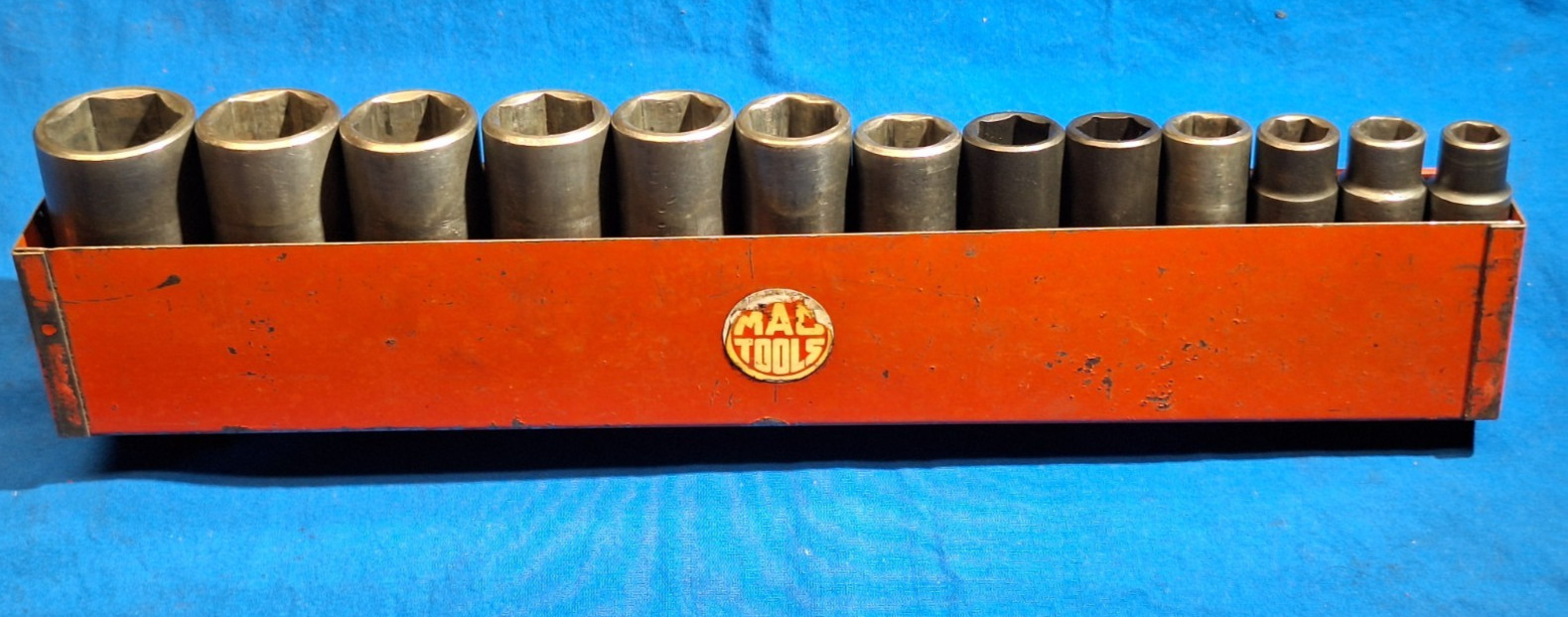 Mac Tools SVDP136BRPT 13pc SAE 1/2″ dr deep 6 pt impact socket set 1-1/4″-7/16″