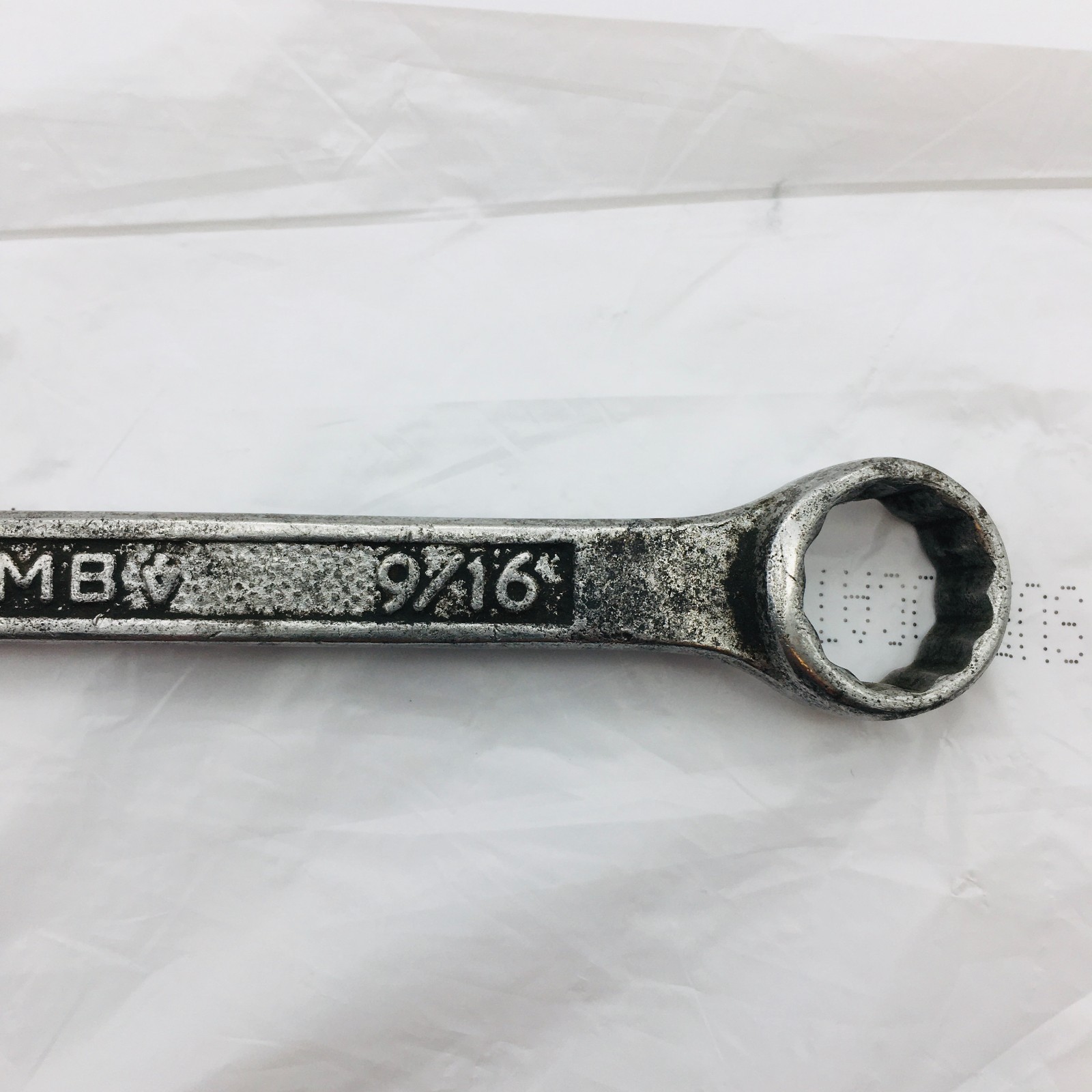 Plomb Tools 9/16″ Combination Wrench 12 #1218 Point Vintage USA Plumb