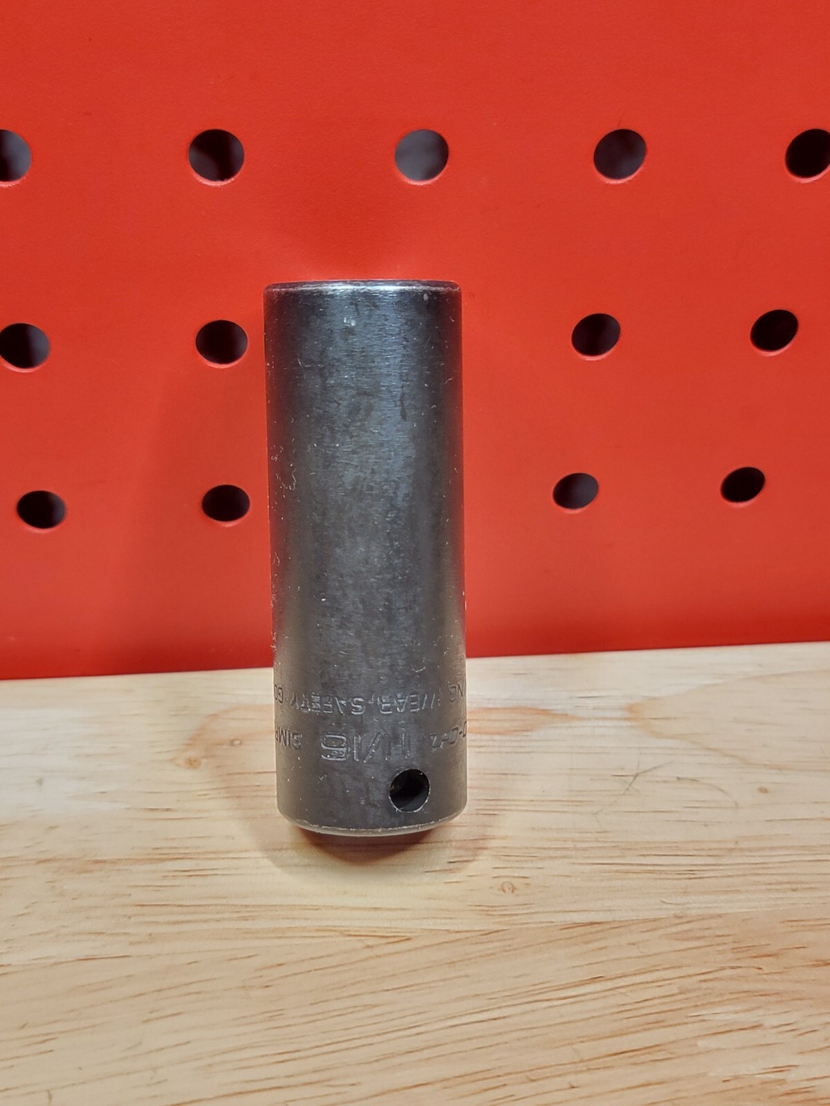Snap-on Tools SIMF220 11/16″ SAE 3/8″ Drive 6-Point Deep Impact Socket USA