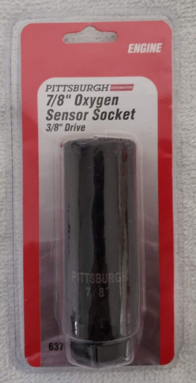 Pittsburgh 7/8″ Oxygen Sensor Socket 3/8″ Drive NEW