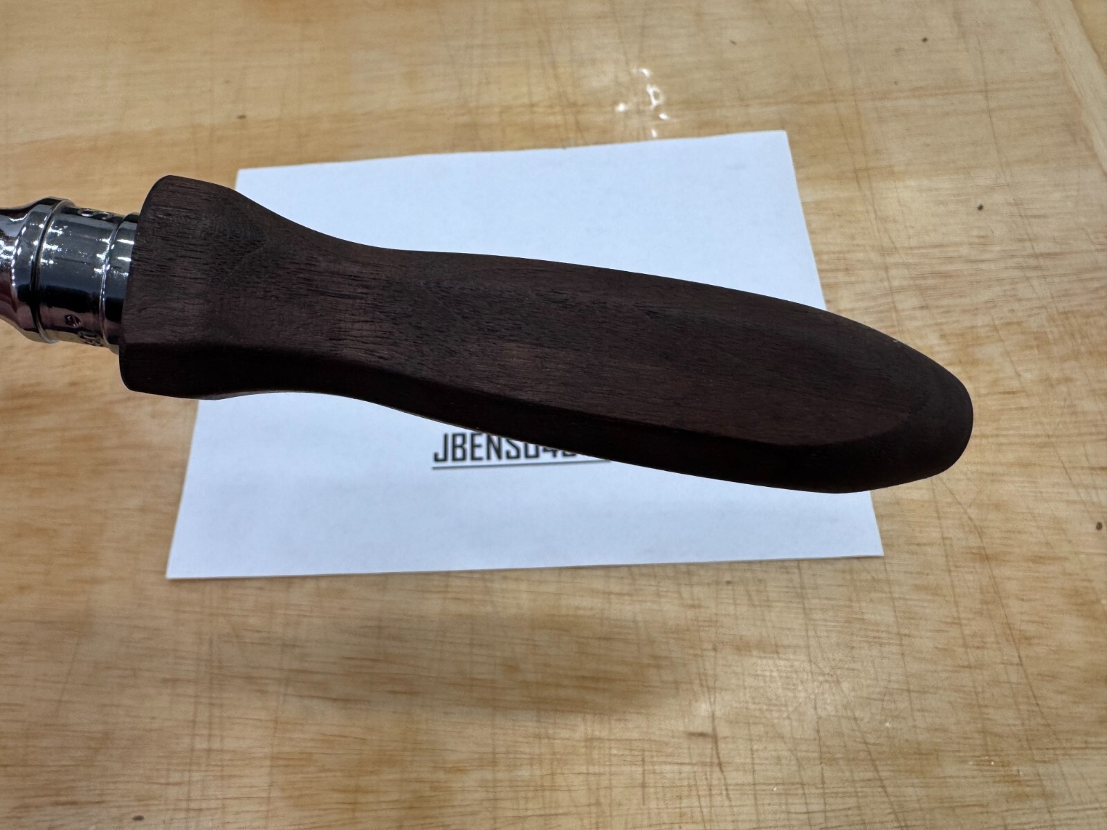 Snap-on Tools NEW ULTRA RARE WOOD 1/2″ Drive Wood Grip Fixed Head Ratchet SH80A