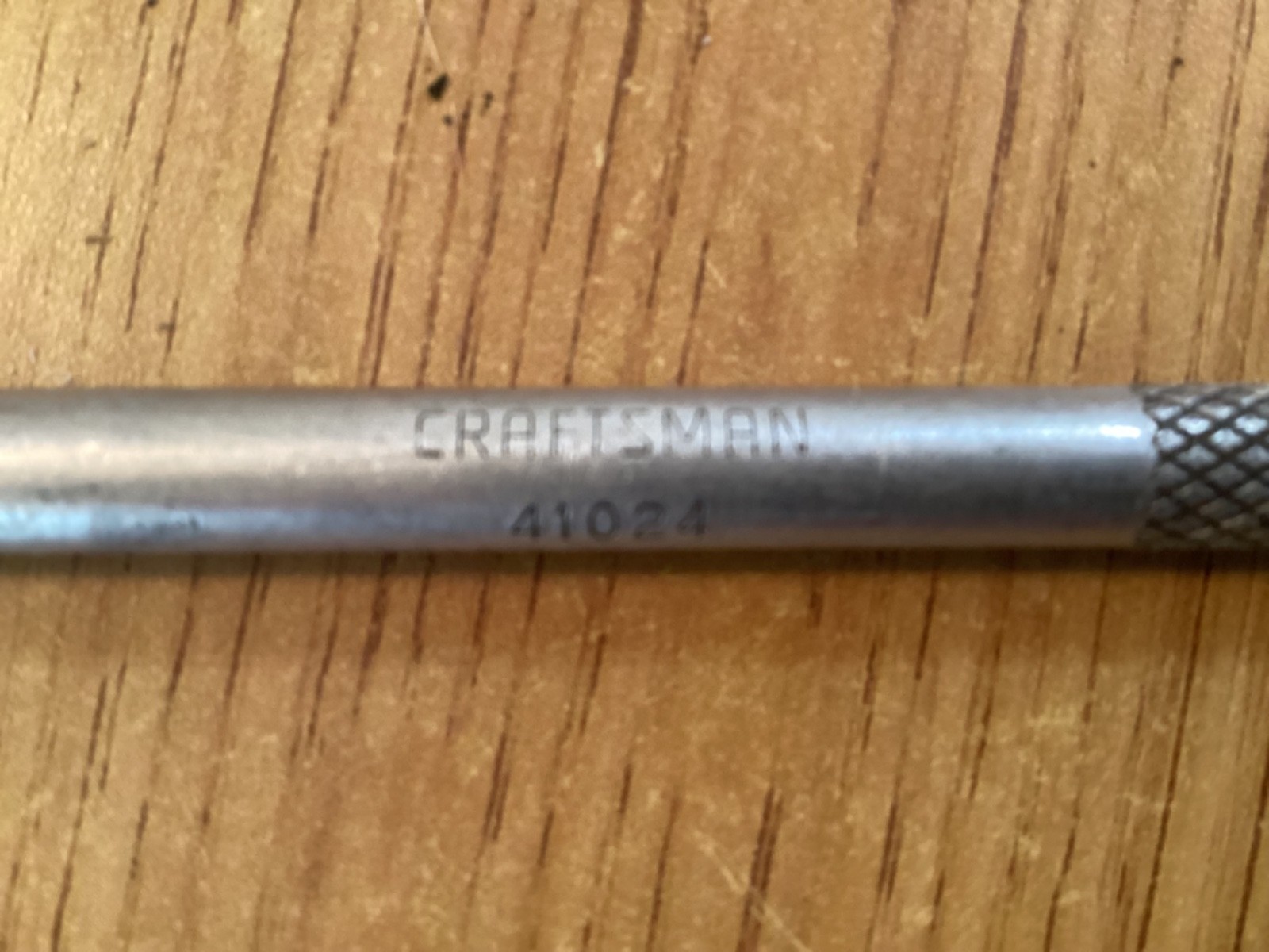 Craftsman 41024 Pocket Slotted Screw Starter Magnetic Tip 5.75″ Long Vintage USA