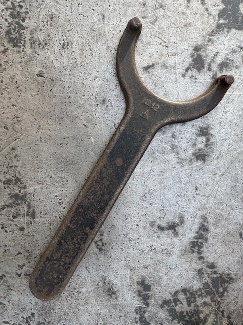 Vintage Billings 436 Pin Type Face Spanner Spindle Gland Nut Wrench 3-1/4″