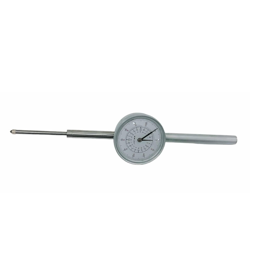 2″/0.001″ Dial Indicator Carbide Anvil AGD Spec, Satin Chrome Finish, AGD specs.