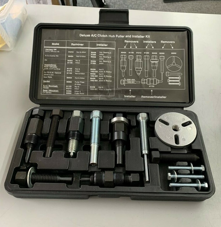 MAC Tools Deluxe A/C Clutch Hub Puller & Installer Kit AC20868 NEW NEVER USED