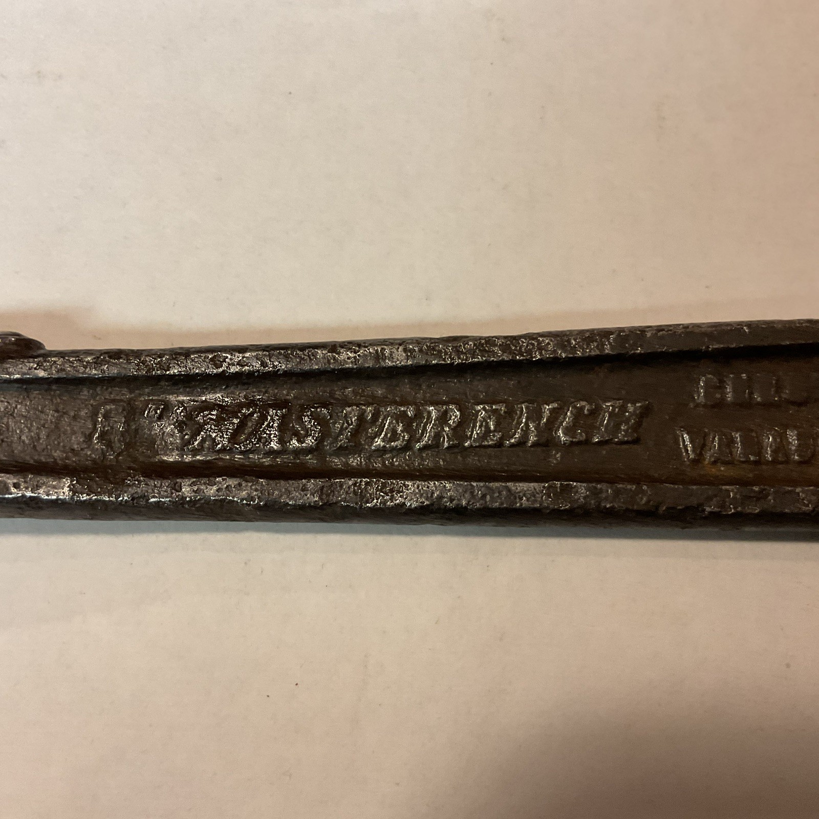Vintage Heller Bros 6 “ MASTERENCH.. Used , Good Spring