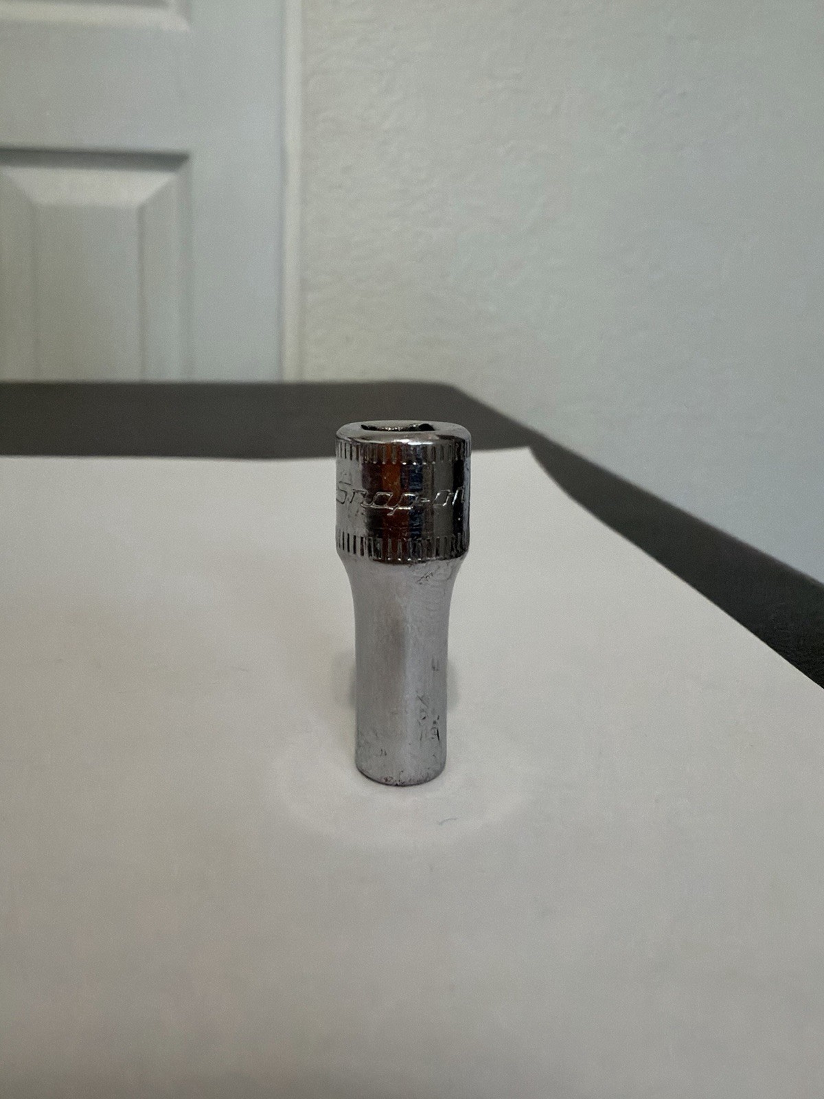 Snap On TMMS5.5 5.5mm Metric Flank Drive Semi-Deep Socket 1/4″ Drive 6 Point