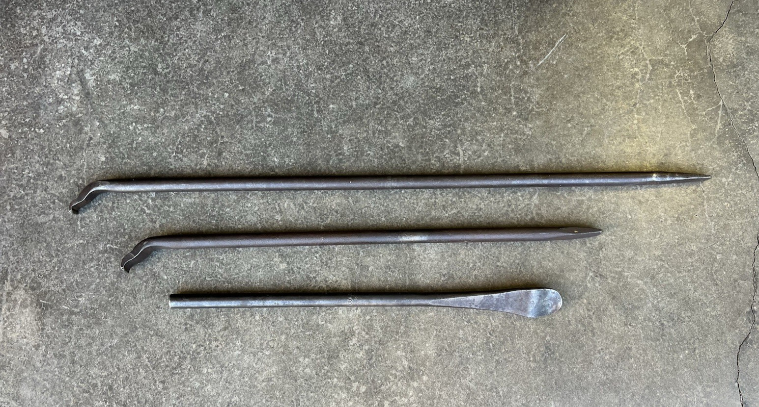 Ken-Tool T-23A T-21R Tire Iron Demounting Rim Split Lock Ring Spoon Tool Set 3