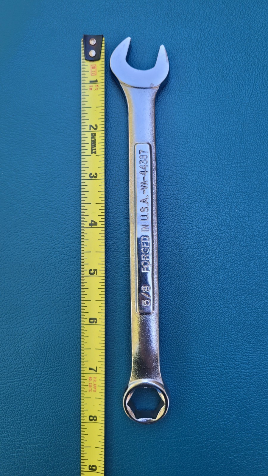 CRAFTSMAN 5/8” 6pt Combination Wrench -VA- 44387 Vintage USA MADE