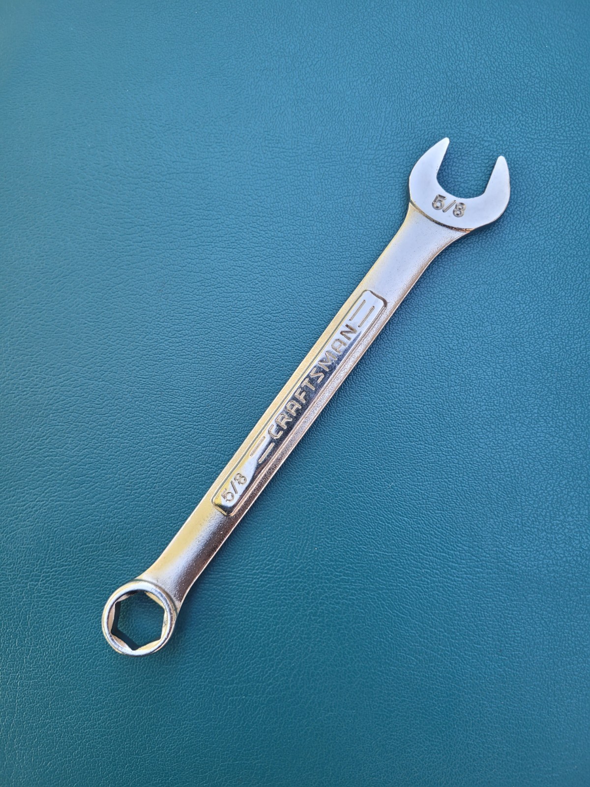 CRAFTSMAN 5/8” 6pt Combination Wrench -VA- 44387 Vintage USA MADE