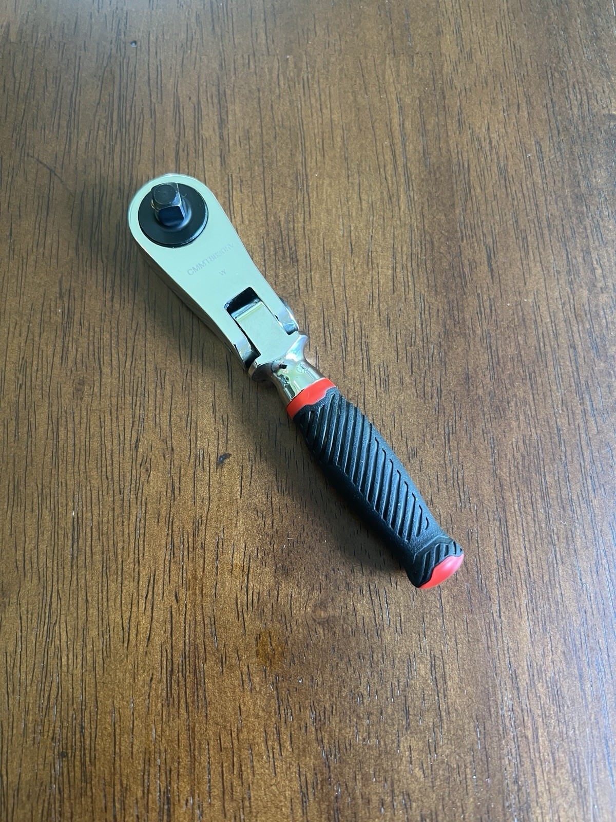Craftsman V-SERIES Ratchet, 1/4 Inch Drive, 80-Tooth, Flexible Head Comfort Grip