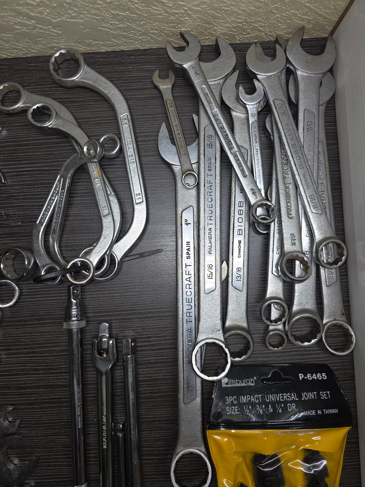 Lot of Misc Sockets, Ratchets, Extensions and Wrench’s – Sets are not complete
