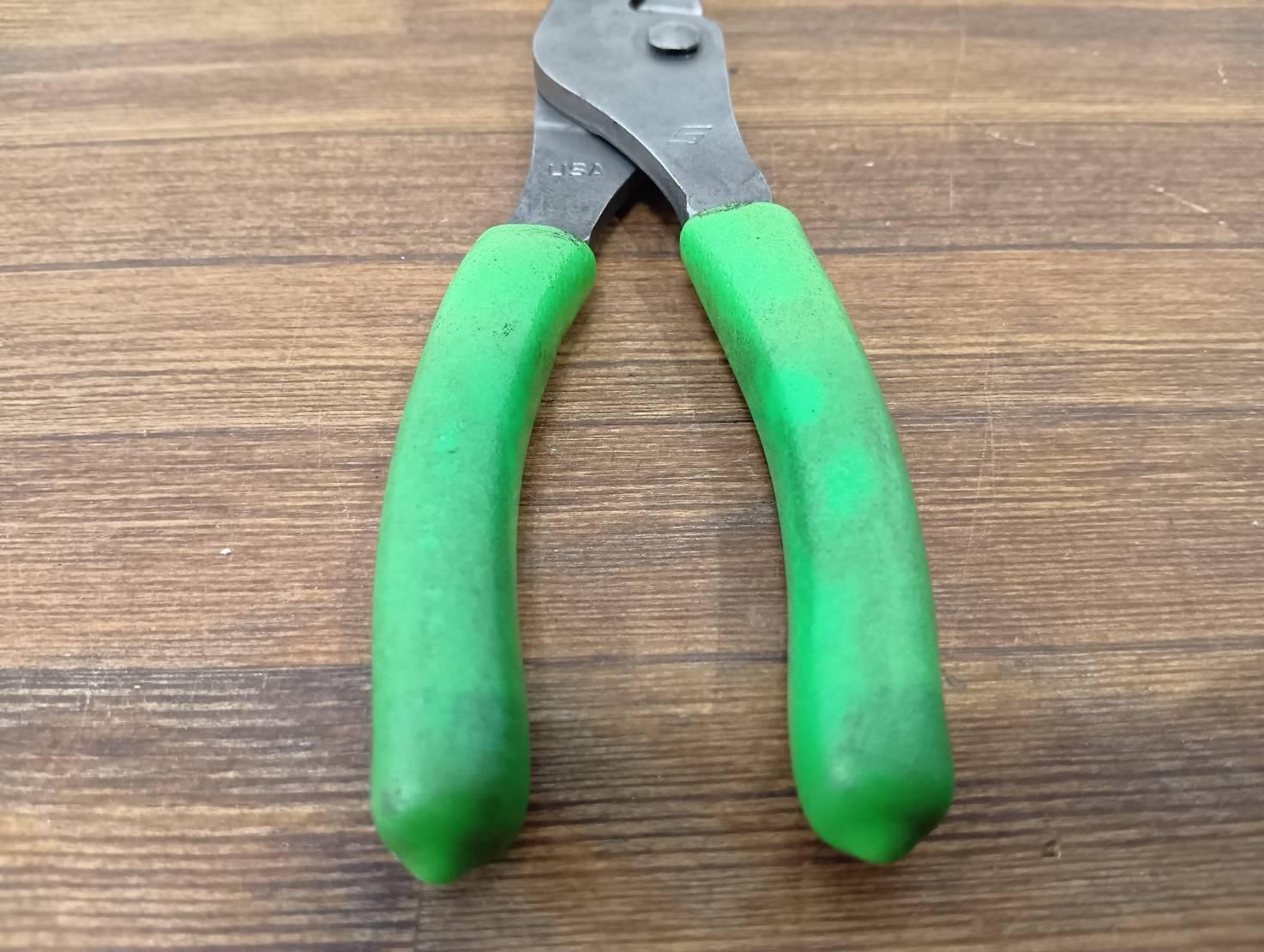 SNAP ON 7″ Soft Grip Long Nose Slip Joint Pliers LN46ACF USED
