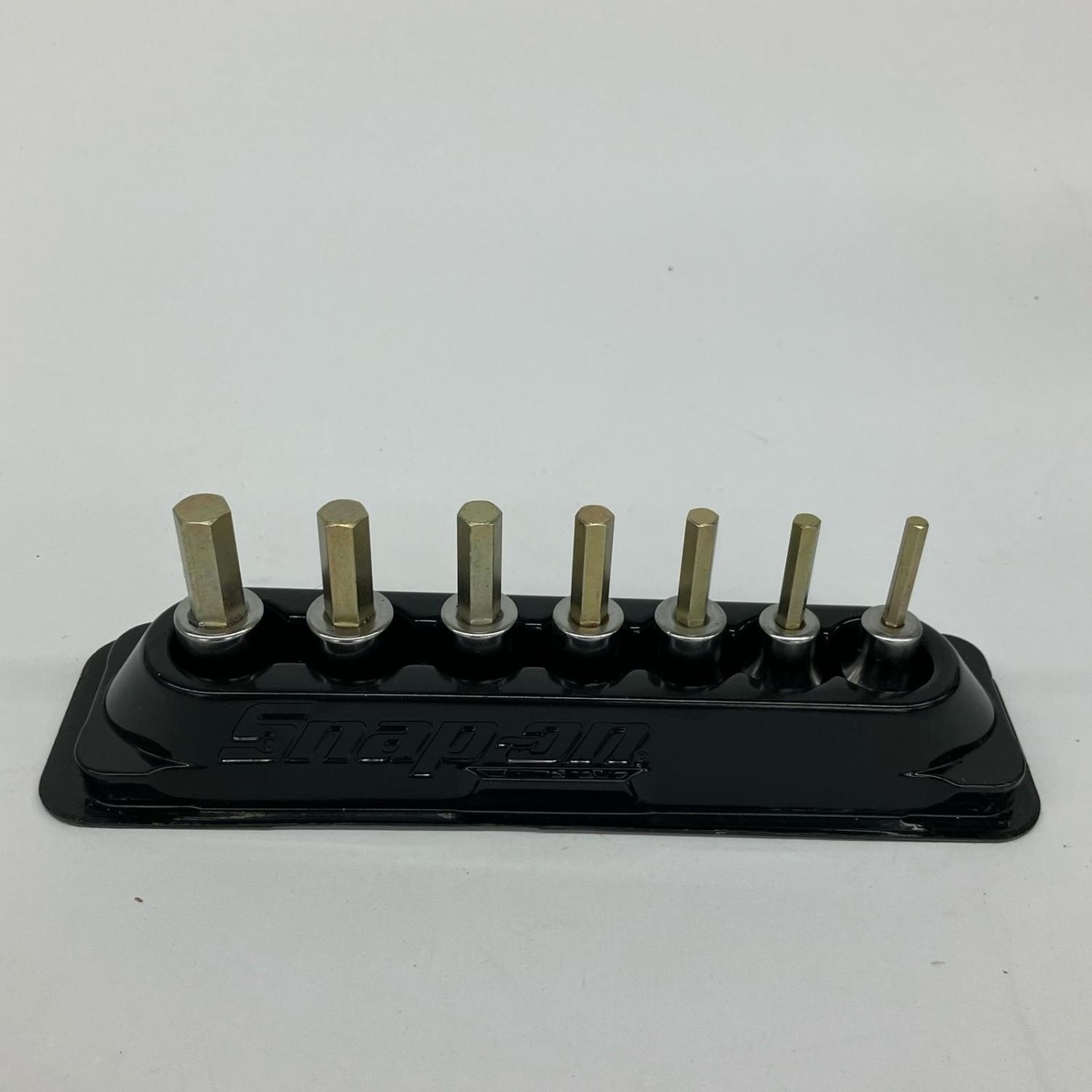 Snap-on 207EFAMY 4mm-10mm 3/8″ Drive 7-Piece Metric Hex Socket Set [Mint]