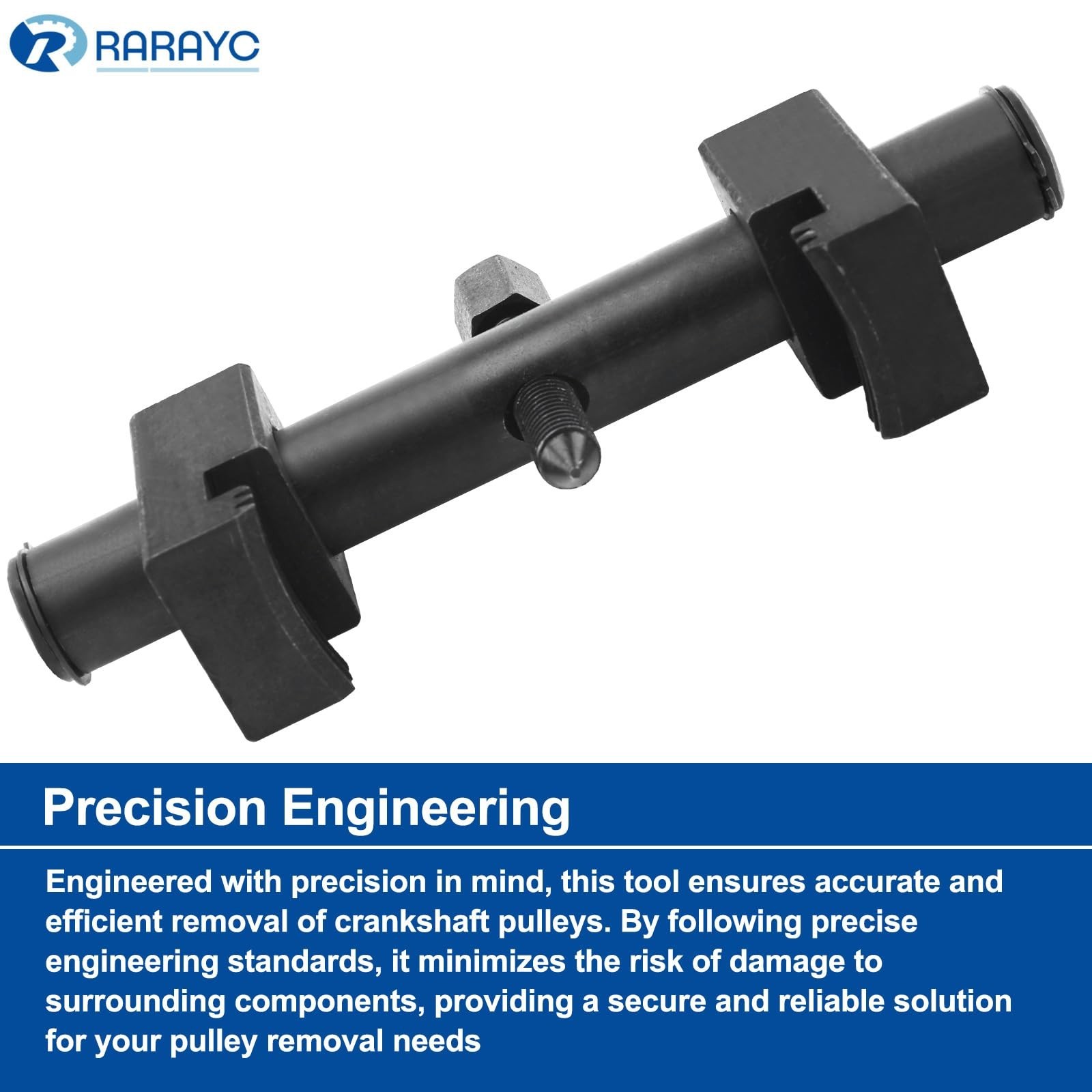 Heavy-Duty Adjustable Crankshaft Pulley Puller Tool – Easy Extraction & Installa