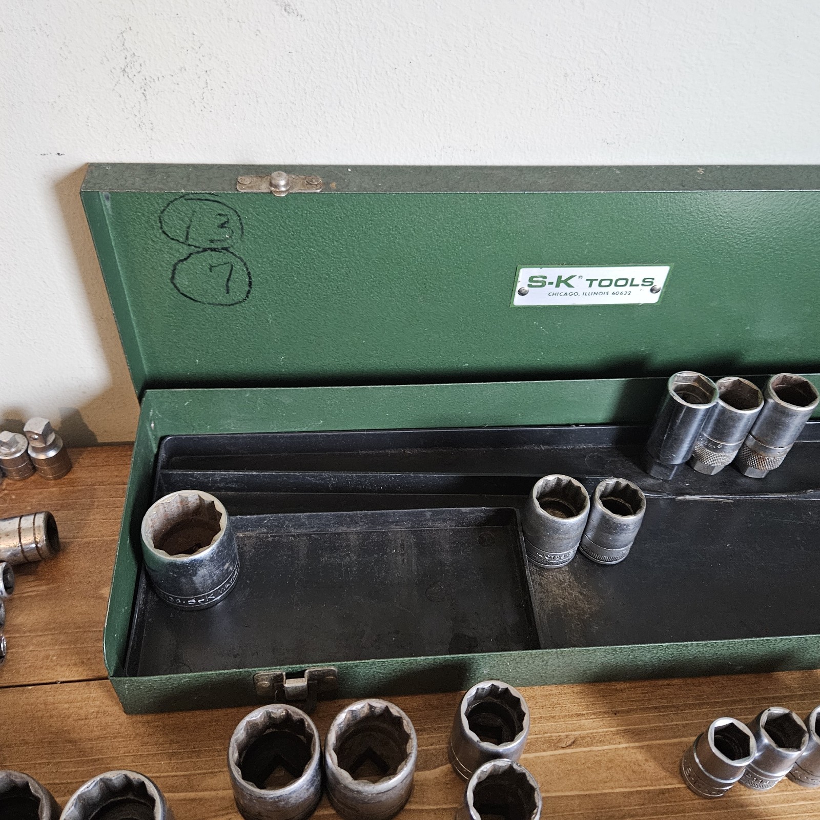 Large Mixed SK Tool, Sockets, Wrenches & Ratchets Lot